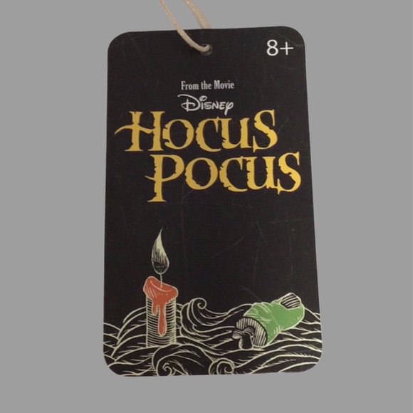 NWT DISNEY Loungefly Hocus Pocus Sanderson Sisters Black Flap Wallet